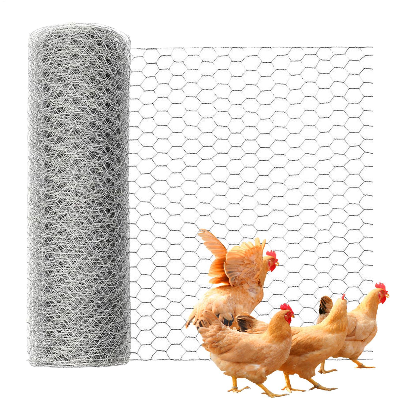 Smart Garden Fence - 5m/10m/15m Landwirtschaftszaun-Netz Geflügelnetz Robuster Gartenzaun Garten-Netzgitter