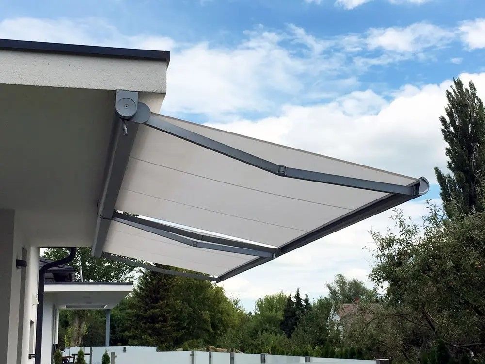 Smart Garden Umbrella - Outdoor-Markise, maßgeschneidert, zusammenklappbar, einziehbar, elektrisch, intelligent,