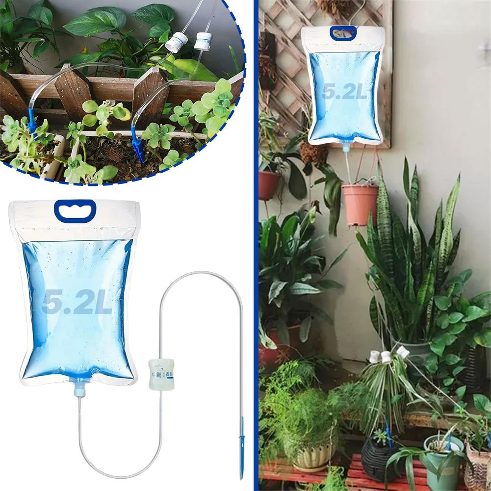 Smart Garden Technology - 5,2L Einstellbares Automatisches Tropfbewässerungssystem Transparenter Wassertank