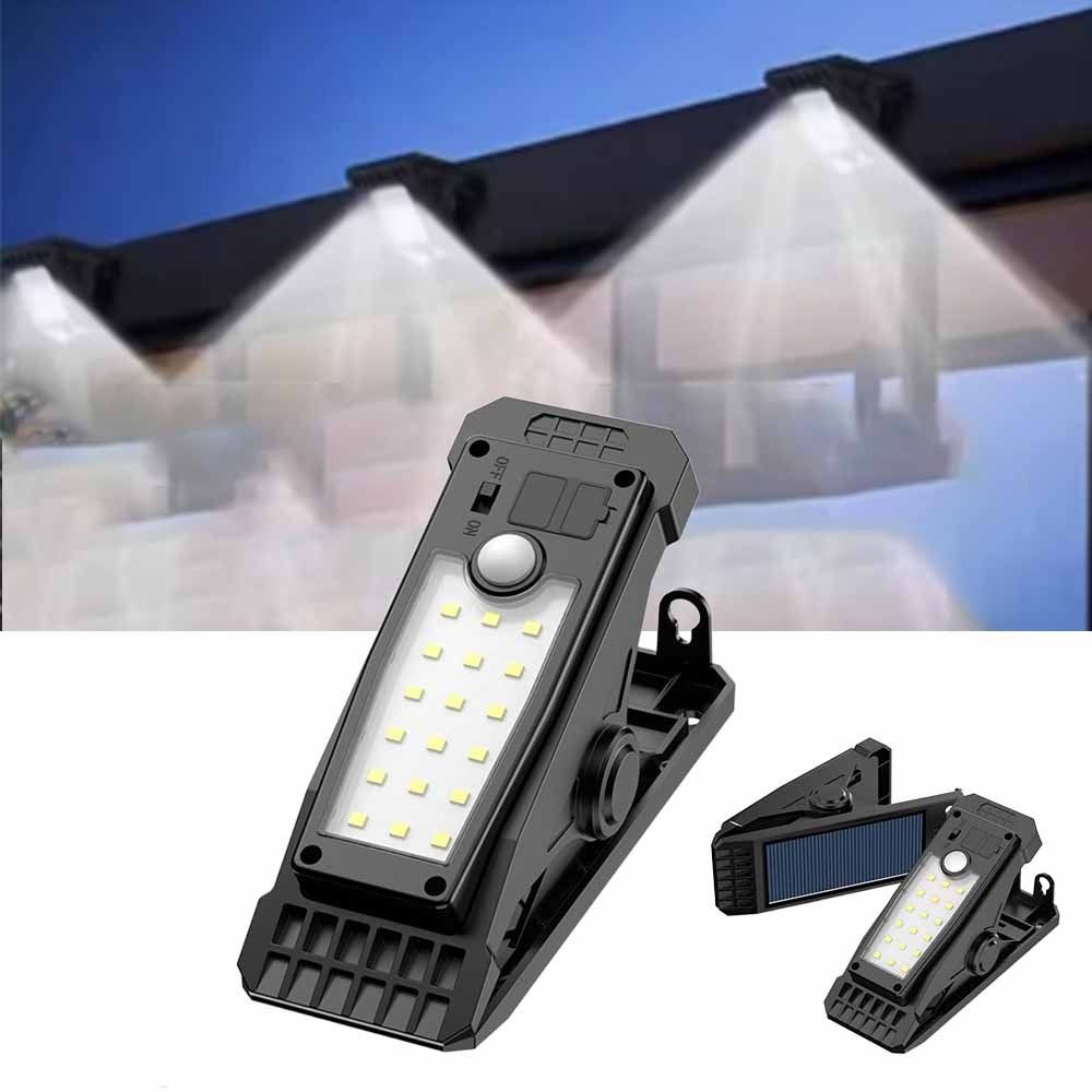 Smart Garden Fence - Clip-On Solarlampe mit Intelligenter Sensorsteuerung, 3