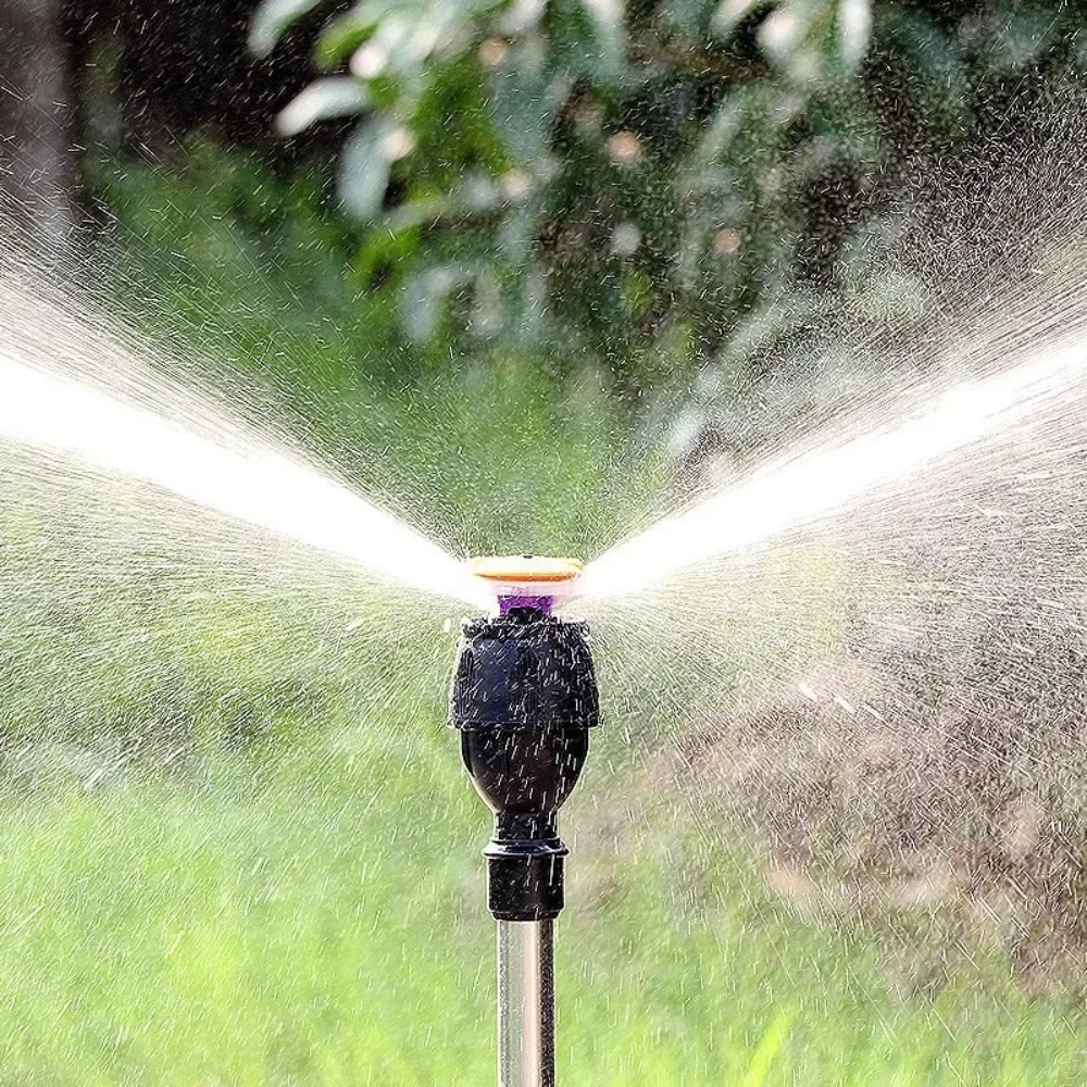 Smart Garden Technology - Automatisches 360-Grad-Rotierendes Teleskop-Stativ Rasensprinkler-System für Gartenbewässerung