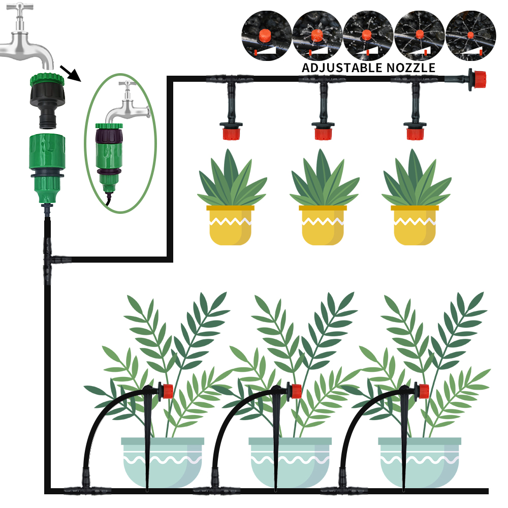 Mikro-Tropf bewässerungs syste – Smart Garden Technology Bewertung und Preis