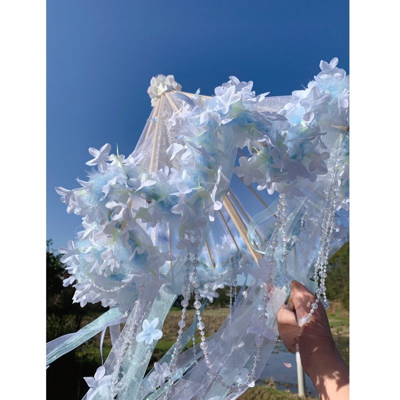 Hanfu Blume Wasserdicht Strand – Smart Garden Umbrella Bewertung und Preis