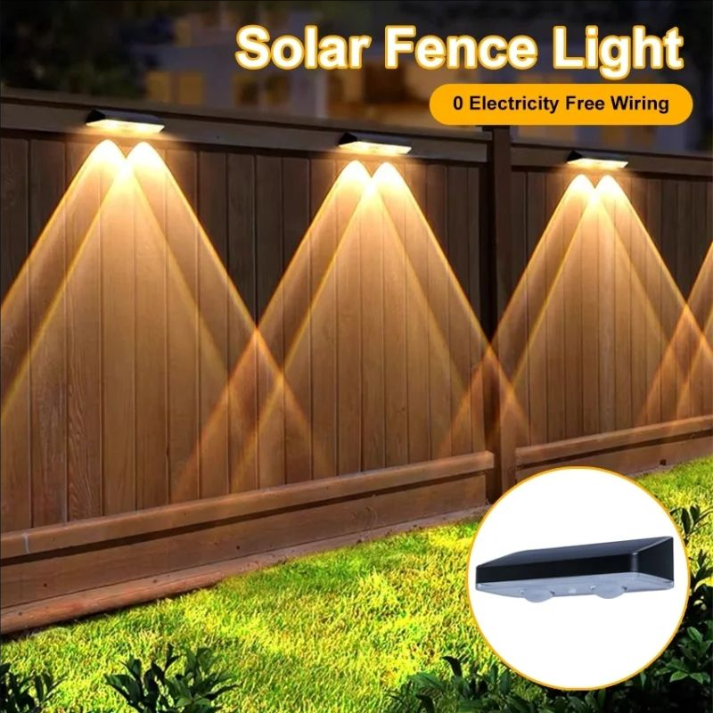 RGB Solar-Zaunleuchten für den – Smart Garden Fence Bewertung und Preis