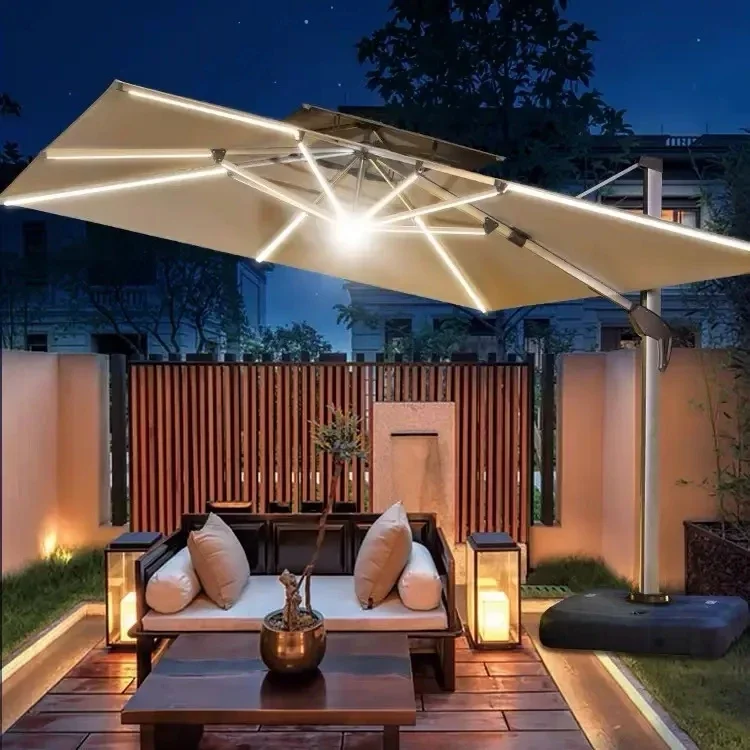 Türkisfarbener, intelligenter, – Smart Garden Umbrella Bewertung und Preis