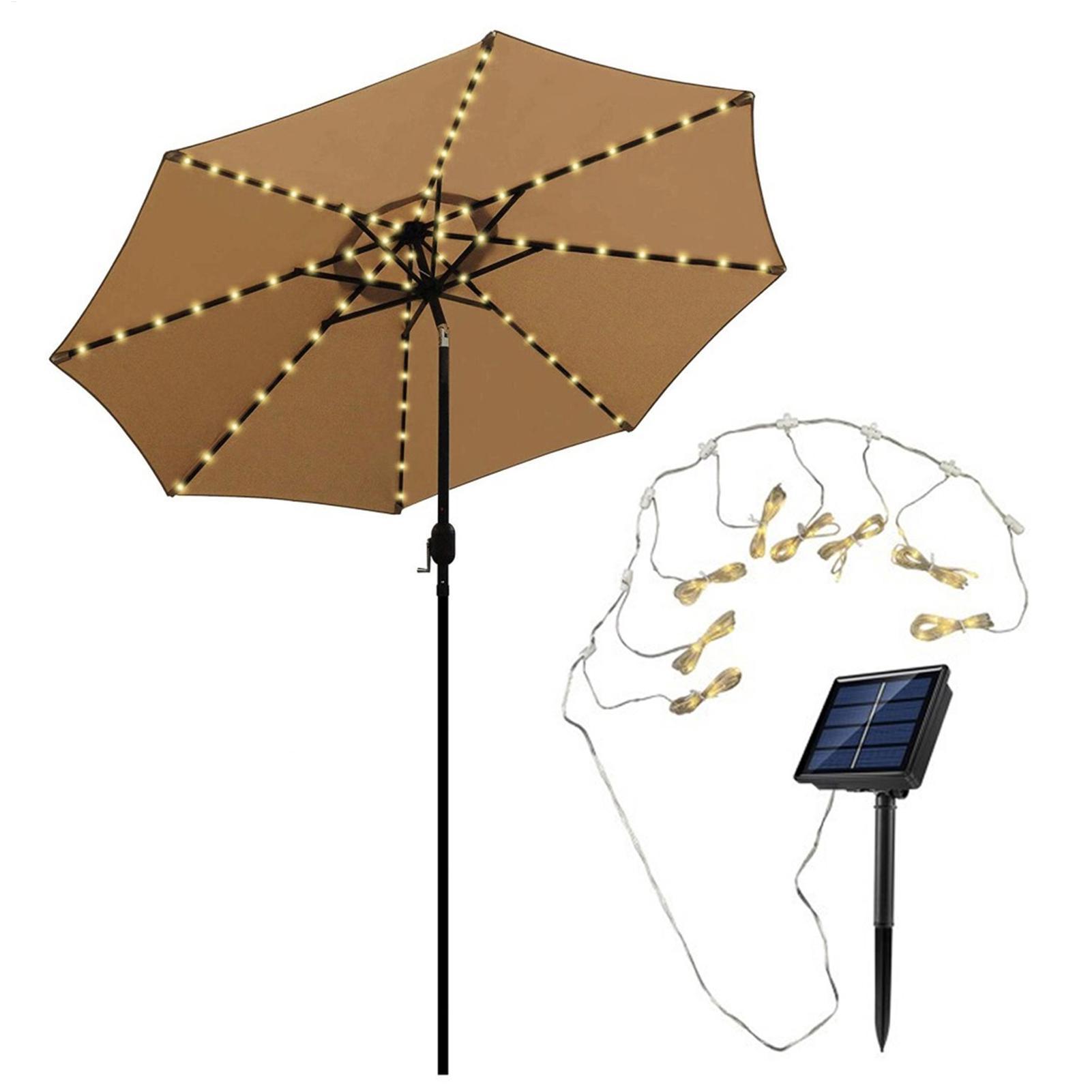 104 LED-Regenschirm-Lichterket – Smart Garden Umbrella Bewertung und Preis