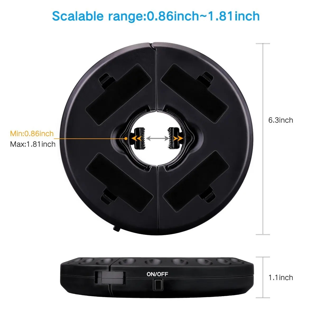 28 LED-Terrassenschirmleuchte  – Smart Garden Umbrella Bewertung und Preis