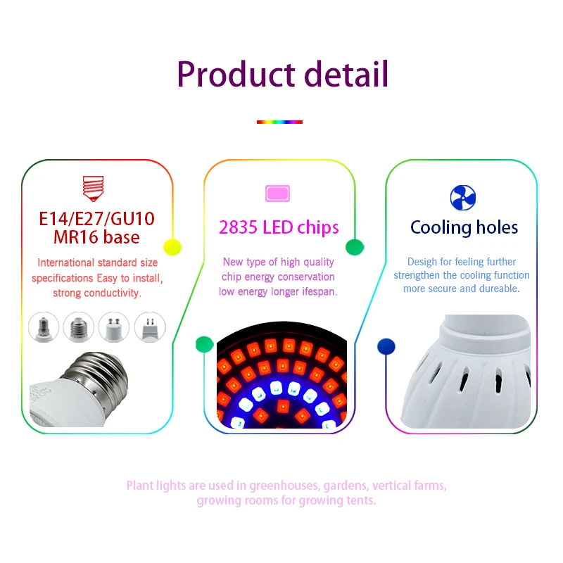 LED-Wachstumslicht E14 E27 MR1 – Smart Garden Umbrella Bewertung und Preis